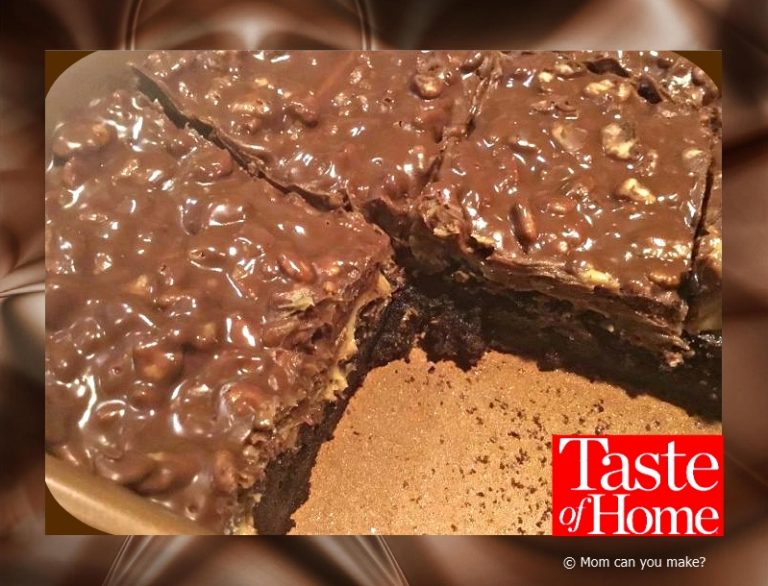 Taste Of Home Chocolate Peanut Butter Crispy Bars Mom Can you MkaeMom
